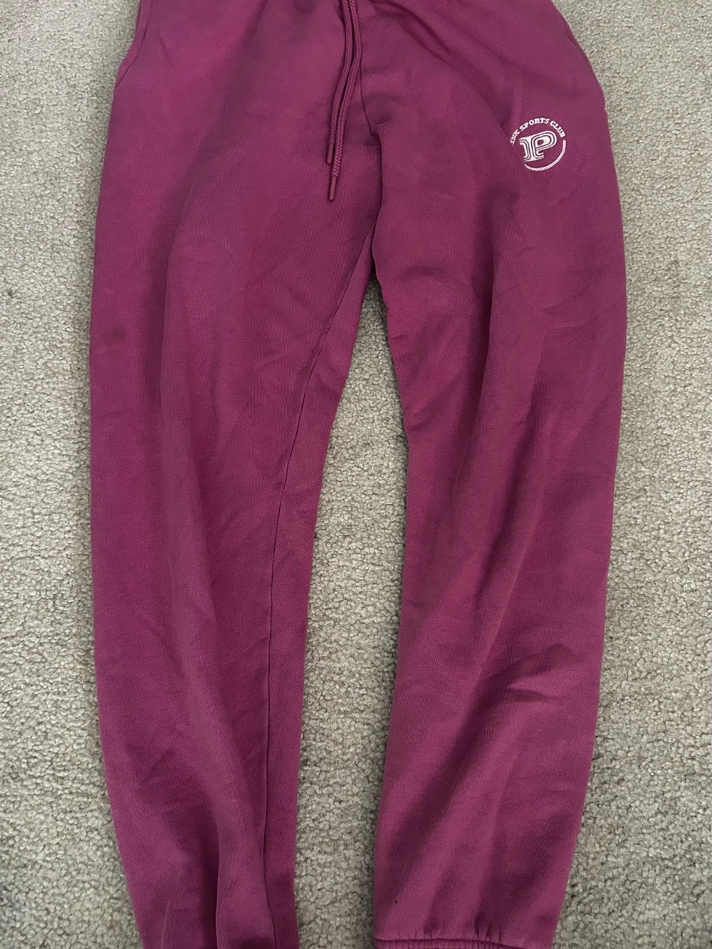 PINK Victoria's Secret Mauve Fleece-Lined Sweatpants